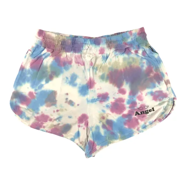 Forever 21 Womens Juniors Tie-Dye Angel (Mostly) Activewear Shorts - Medium (26)