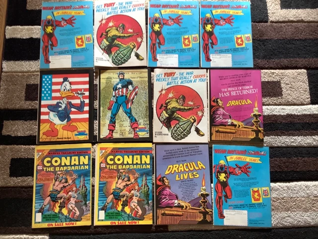 1 - 39 CAPTAIN BRITAIN MARVEL UK COMICS 1976-77 & #8 PSYLOCKE Betsy Braddock 6