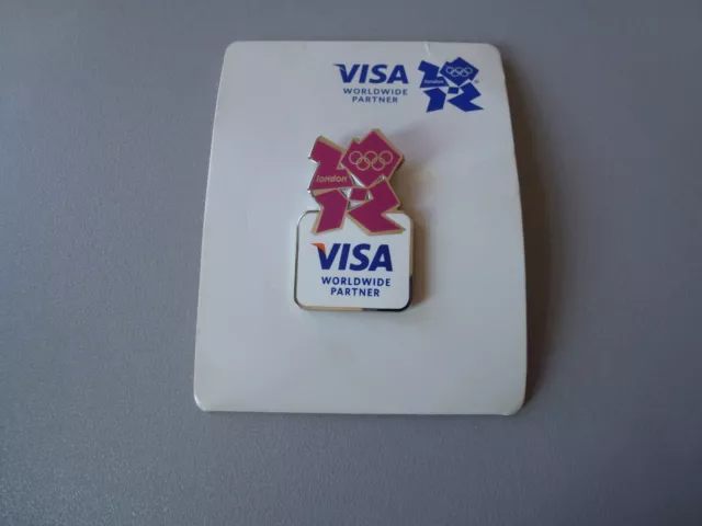 "Olympia-London 2012" Visa Pin NEU&OVP!!!