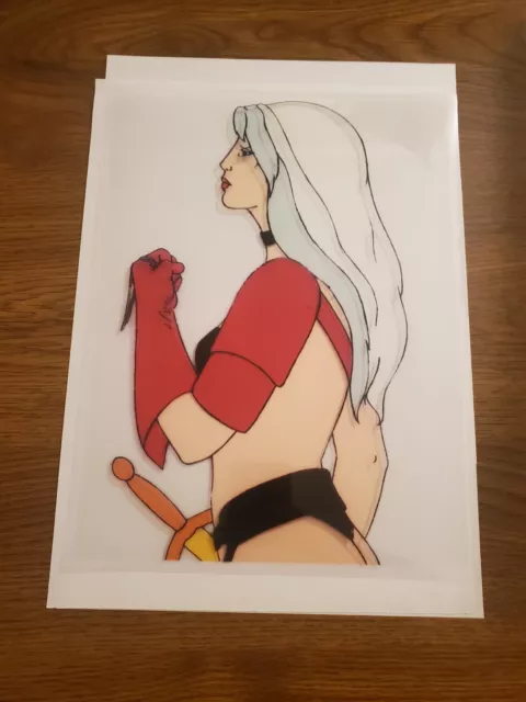 Heavy Metal Movie Reproduction Animation Film Production Cel Taarna 1981