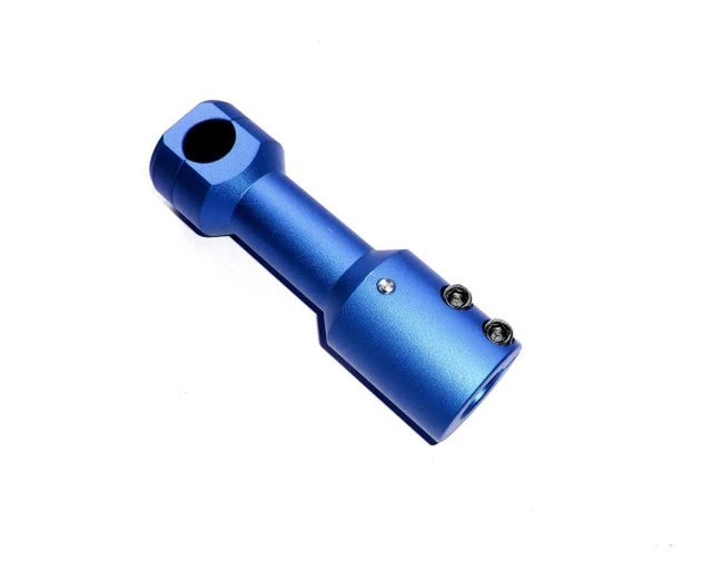 Support de guidon de descente TNT bleu