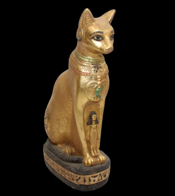 RARE ANCIENT EGYPTIAN ANTIQUE Bastet Cat Bast Pharaonic Statue Egypt
