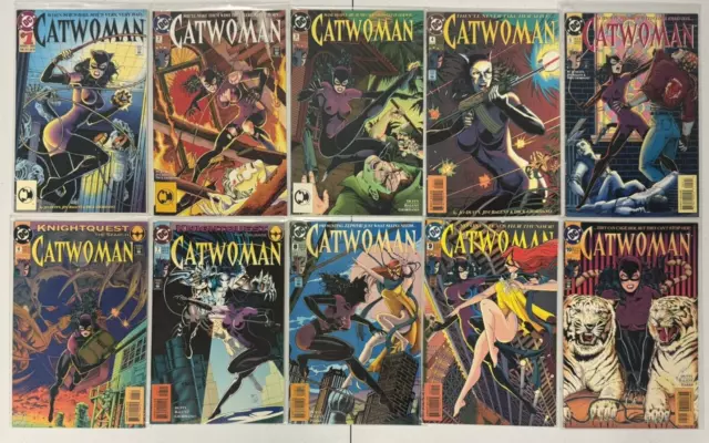 Catwoman #1-13 COMPLETE RUN + ANNUAL 1 DC 1993 Lot of 16 HIGH GRADE NM-M