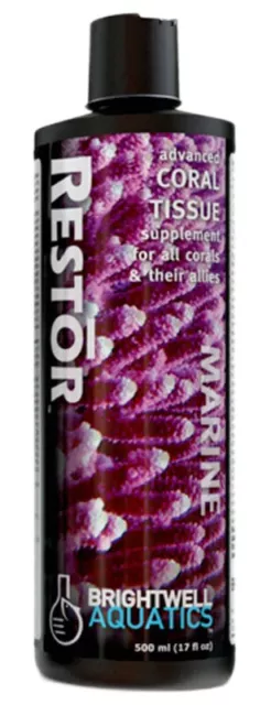 Brightwell Aquatics Restor Advanced Marine Coral Tissue Growth Supplement 250ml