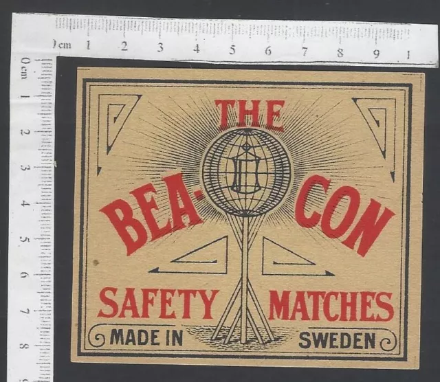 the-beacon-1910s-40s-large-packet-size-matchbox-label-2-84-picclick-uk