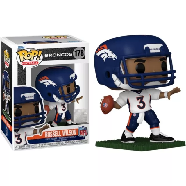 Funko POP! NFL Russell Wilson - Denver Broncos Figur