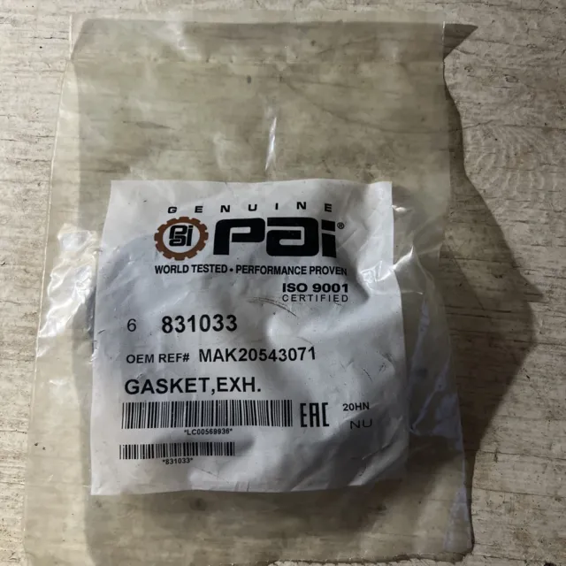 Exhaust Manifold Gaskets for Mack MP8 & Volvo D13. PAI # 831033 Ref. # 20543071