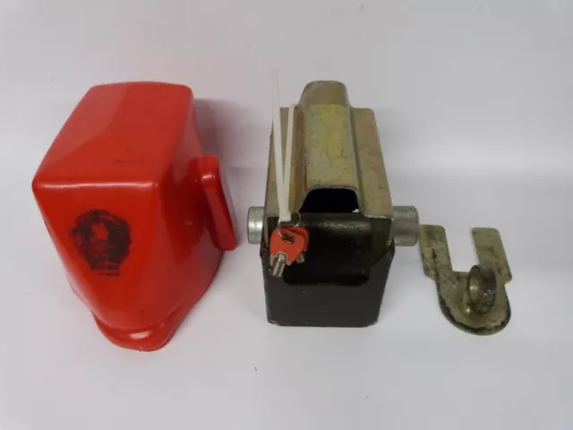 Bulldog Hitch Lock 2 Keys Caravan Trailer Security