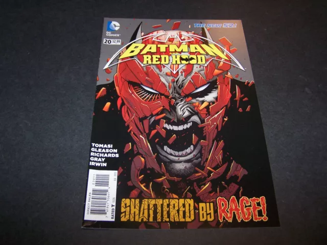 New 52 Batman And Red Hood #20 1St Print Dc Comics Death Of Robin Damian Fallout