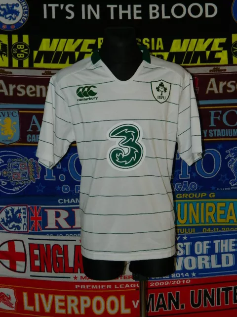 5/5 Ireland adults XXL MINT 2015 canterbury rugby union shirt jersey trikot