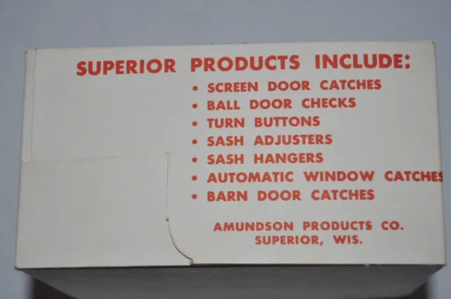 Vintage Superior Barn Door Catch w/ Hardware Heavy Duty Automatic Latch 7