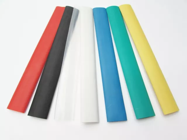 3 foot 1M Heat Shrink Tube Lot 3:1 Adhesive Glue Dual Wall marine/to 2 inch