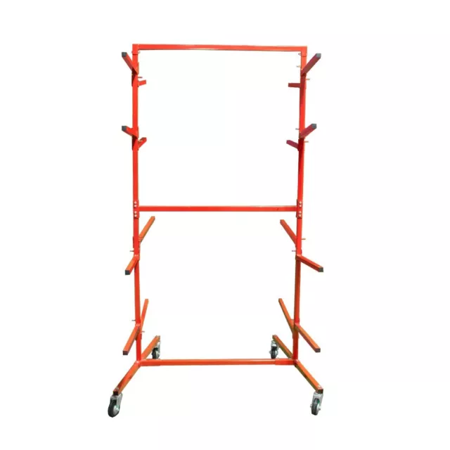 Floor Mobile Bumper Storage Rack - Double Sided Bumper Storage Rack