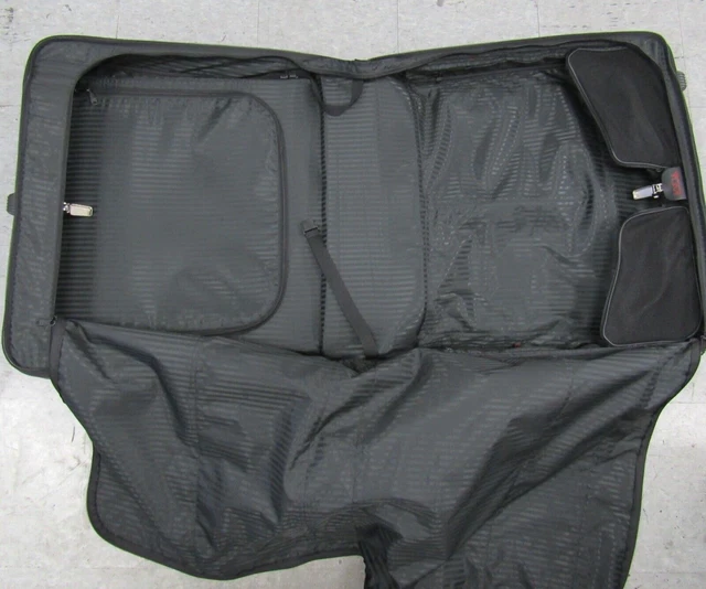 TUMI 2233D3 Two Wheeled Luggage Garment Bag Ballistic Nylon 24” Black PreOwned 3