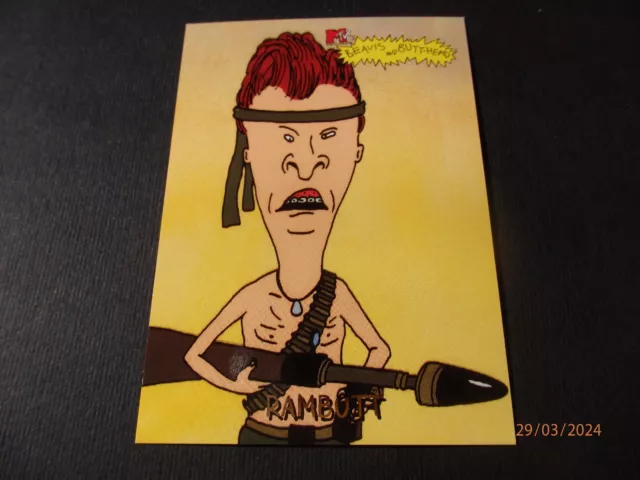 Rambutt - Beavis and Butthead - Card 6669 - 1994 MTV Fleer Ultra