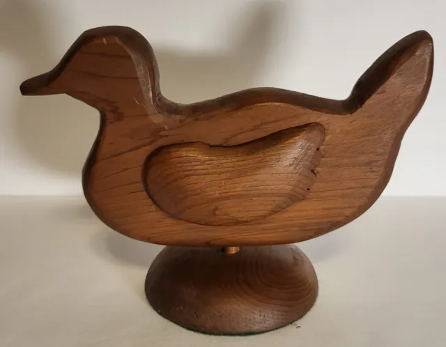 Handcarved Wooden Duck