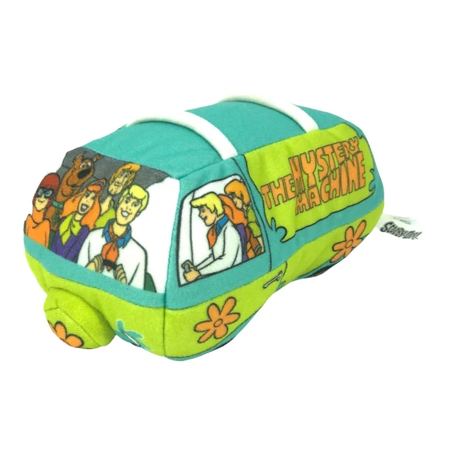 TOY FACTORY SCOOBY Doo Cartoon The Mystery Machine Van 7" Plush Stuffed