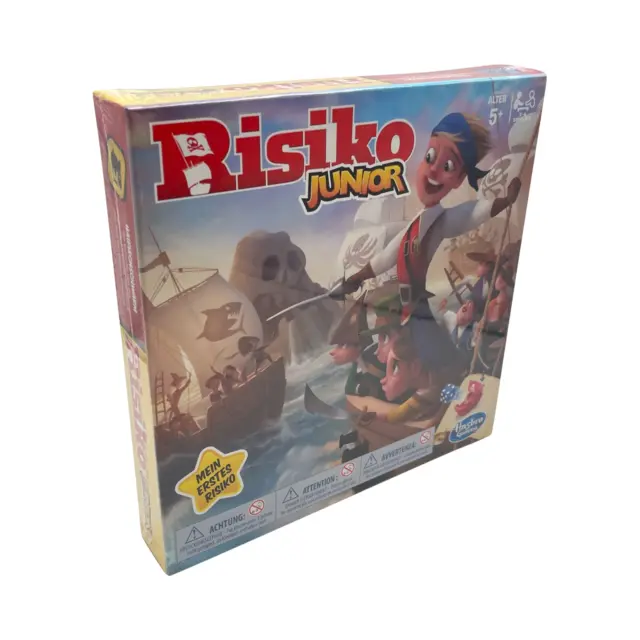 Risiko Junior von Hasbro Gaming Neu in Verpackung Der Klassiker für Kinder