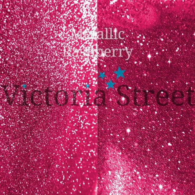 Victoria Street Glitter - Metallic Raspberry - Fine 0.008" / 0.2mm Pink Fuchsia