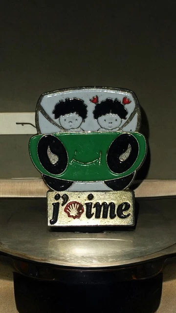 Pendentif Vintage REMY DIS PARIS émaillé - Années 80/90, Made In France