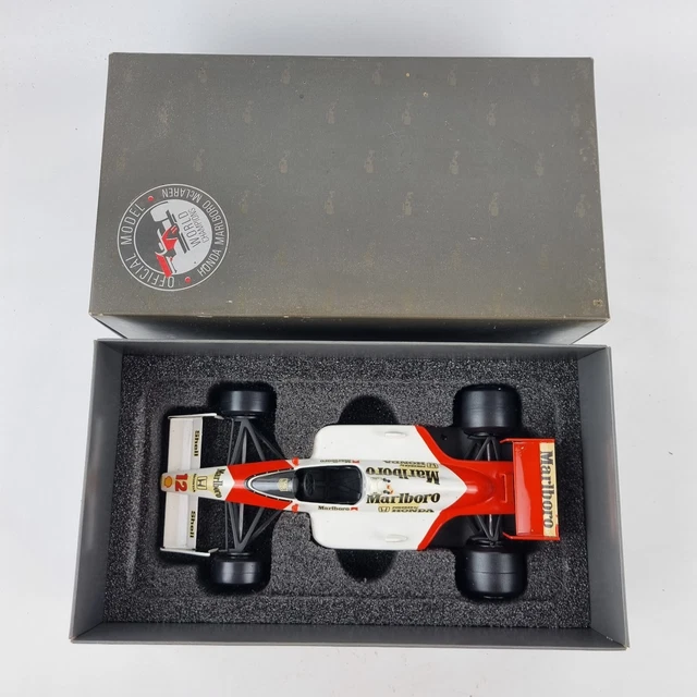 RARE 1:24 SCALE Factory Model 1980s Ayrton Senna F1 Car Western Models