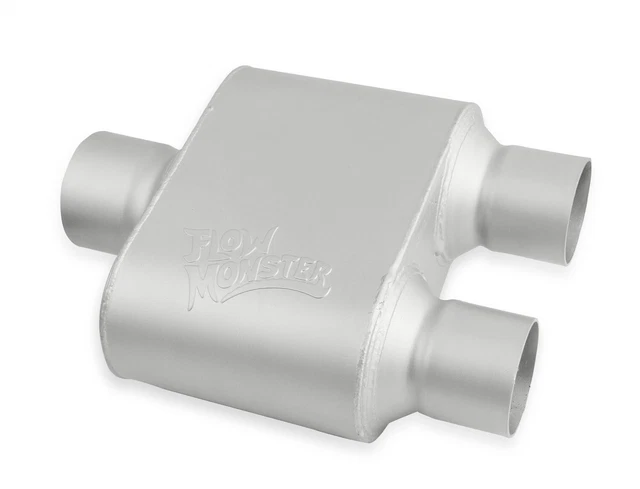 Flowmaster 430102-Fm Flowmonster 1-Chamber Muffler Center In/Dual Out: 3 In./2.5
