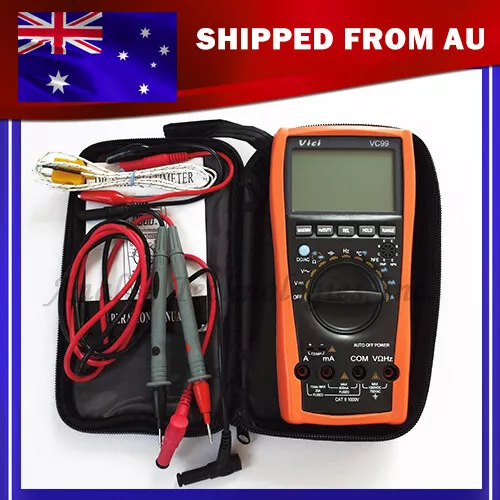 Australia Ship VC99 Auto Range Digital Multimeter Thermo Capacitance Resistance