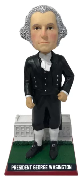 George Washington White House Base President Bobblehead Numbered to 1,789