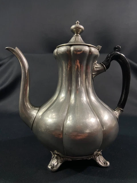 LARGE SHEFFIELD ENGLISH Pewter Teapot £54.26 - PicClick UK