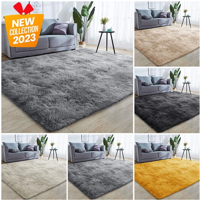 FLUFFY RUGS ANTISLIP Large Shaggy Rug Super Soft Mat Living Room
