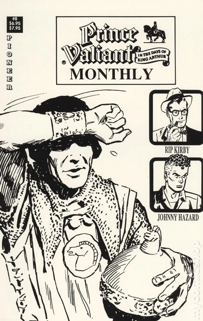 Prince Valiant Monthly #8 NM 1989 Stock Image