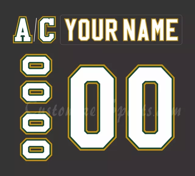 London Knights Customized Number Kit For 2012-2019 3rd Uniform