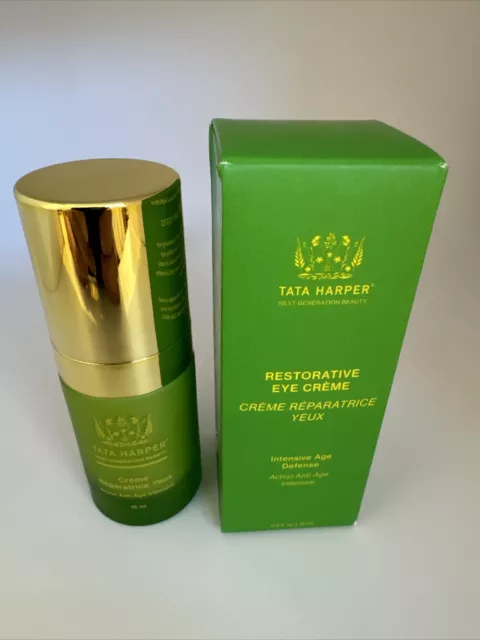 Tata Harper Next Generation Beauty  Restorative Eye Creme 0.5oz- NWB