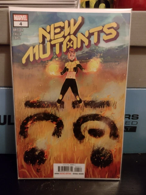 NEW MUTANTS Vol.4 #4 VF  (2020) MARVEL SERIES - DAWN OF X Bagg n Board