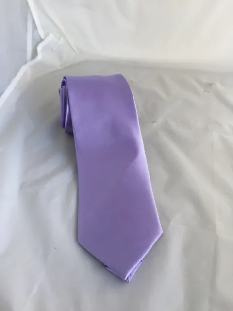 Lavender-Lilac Polyester Mens Tie-Necktie> Classic 3.3"=8cm > P&P 2UK>1st Class