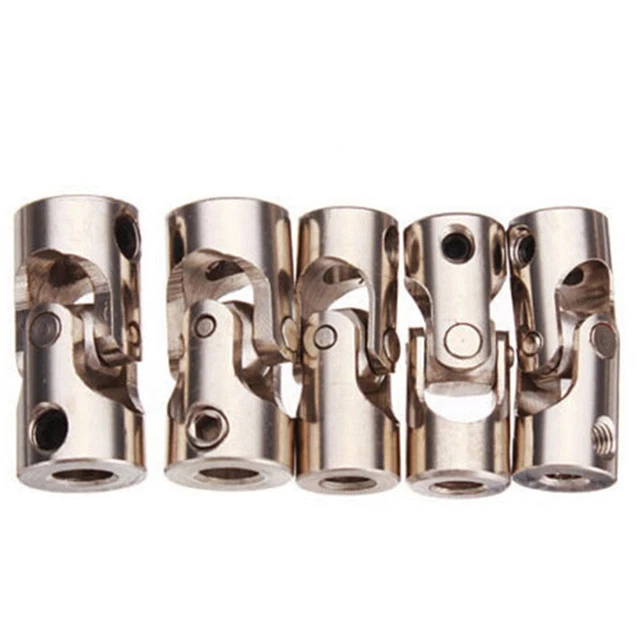 Kit De 3 Accouplements Rotatifs Universels Pour Arbres - Diamètre Intérieur 4 à 6mm - Dimensions L23 X D11 - Marque Uxcell - Neuf