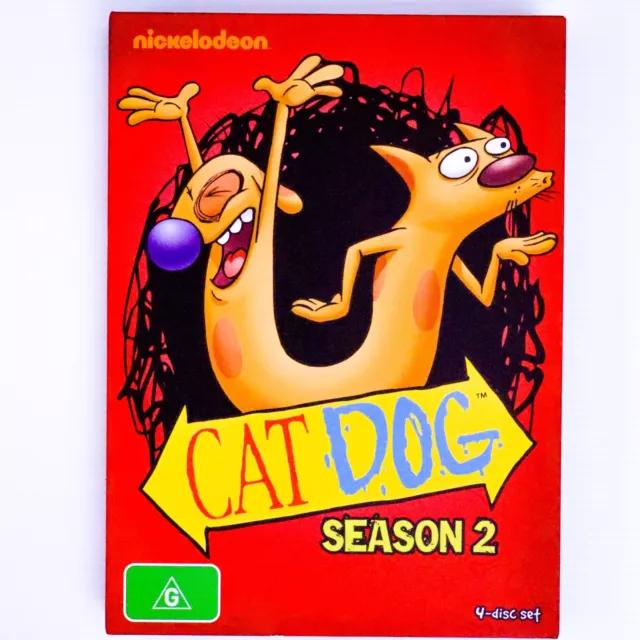 Catdog: Season 2 (DVD, 1999) Animation Adventure Comedy TV Series - REGION 4