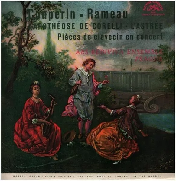 LP François Couperin , Jean-Philippe Rameau - Ars Rediviva Ens LApothéose De C