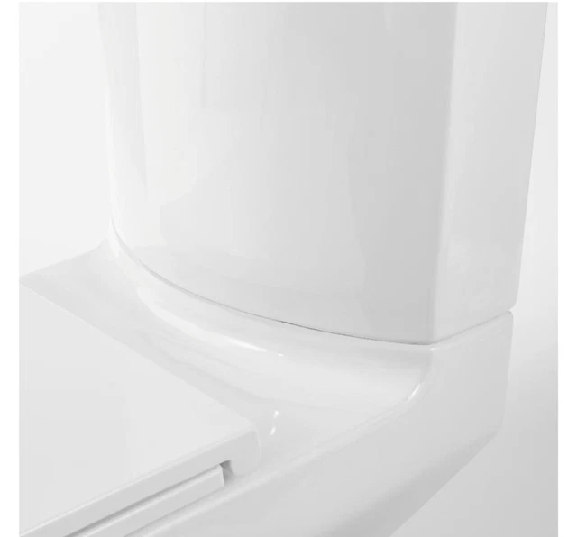 GOODHOME CAVALLY CLOSECOUPLED Rimless Standard Toilet set with Soft