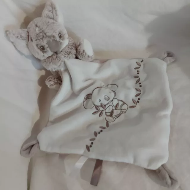 Doudou plat koala beige blanc mouchoir SIMBA TOYS NICOTOY - Panda, Koala état 9