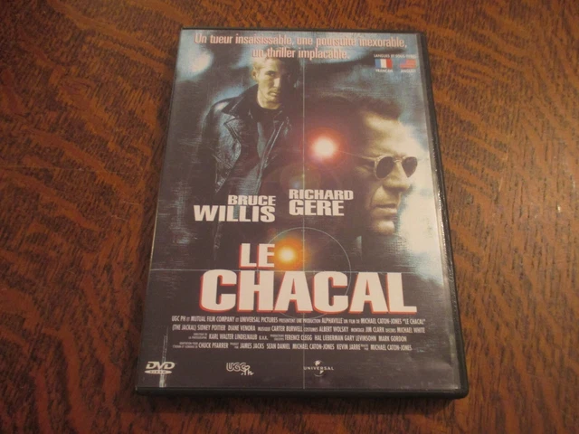 DVD LE CHACAL avec BRUCE WILLIS &amp; RICHARD GERE EUR 8,00 - PicClick FR
