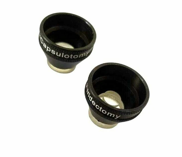 ORIGINAL YAG LASER Procedure Lens Combo YAG Capsulotomy & Yag