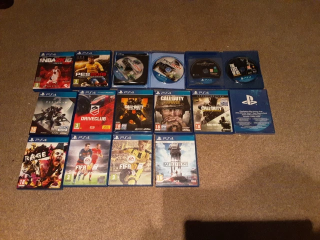 Ps4 Games Bundle x15 freepost