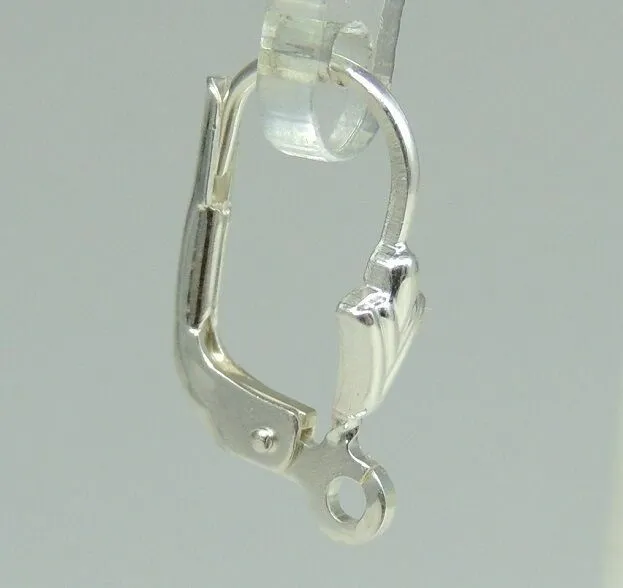 Brisure Lis Oreille Vrai 925 Argent Pièce de Rechange Avec Klappschanier Haut 3