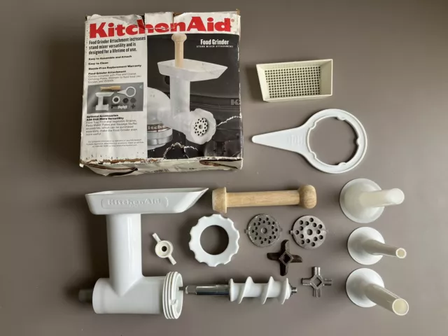 Kitchenaid food grinder mincer attachment