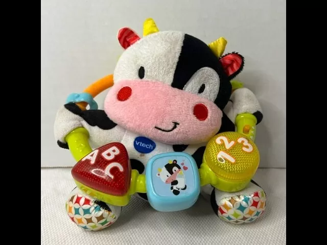 VTech Baby Lil' Critters Moosical Beads - Birth + - Musical Cow Baby Toy
