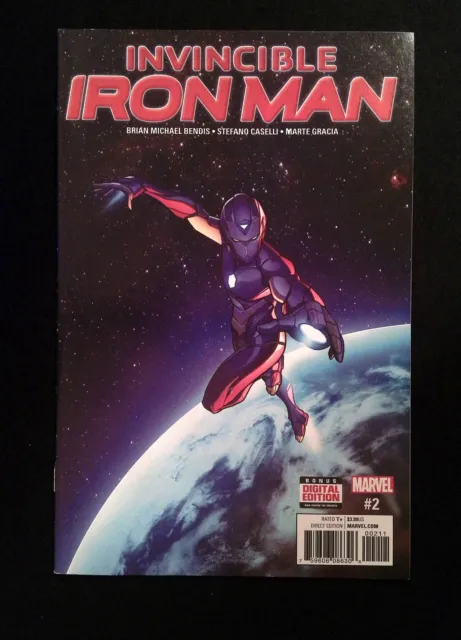 Invincible Iron Man #2 (3RD SERIES) MARVEL Comics 2017 NM