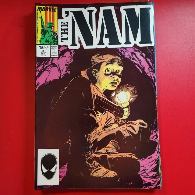 Lot of 8 The NAM #'s Ranging from 3-23 Marvel Comic Books 1987 VG 4