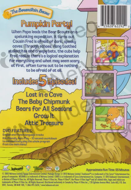 The Berenstain Osos - Calabaza Fiesta (Canadiense Nuevo DVD 2