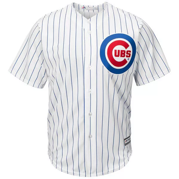 MLB Baseball Maglia Chicago Cuccioli Bianco Casa cool base Majestic Jersey